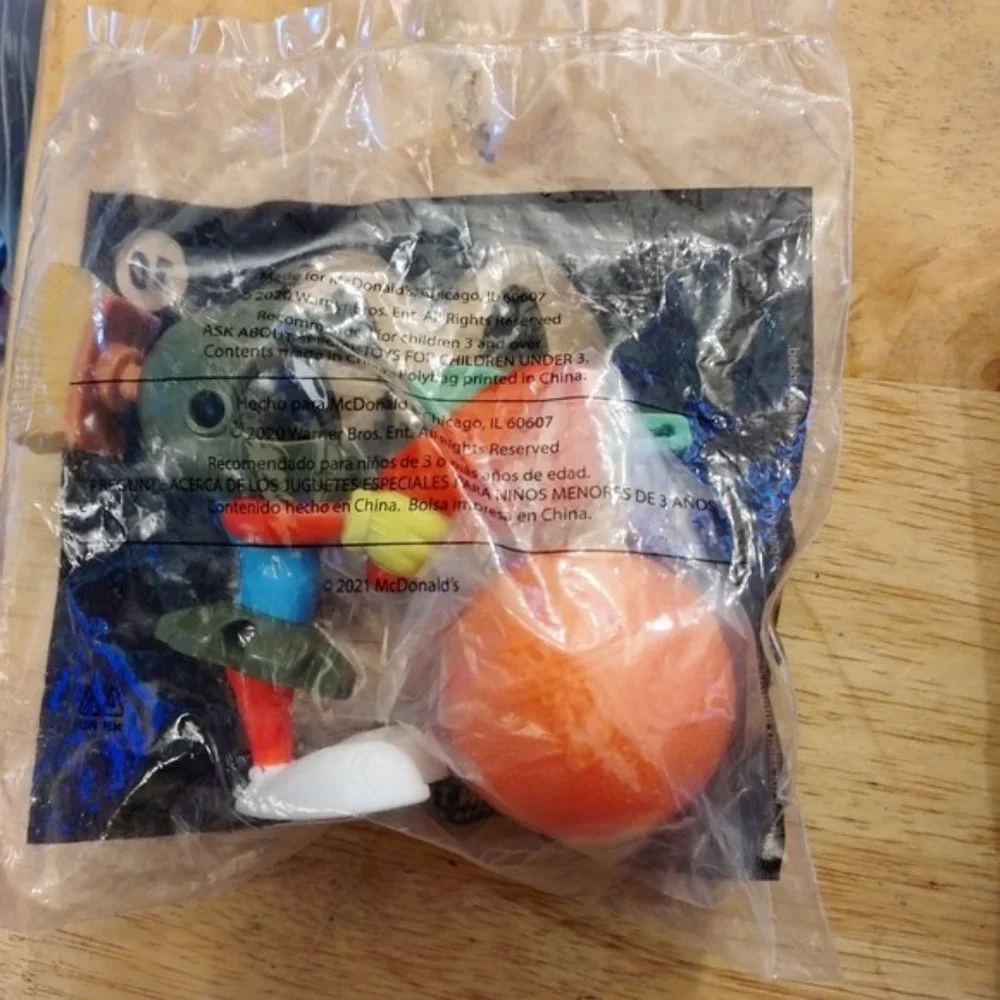 McDONALD'S HAPPY MEAL TOYS-LOT OF 3- SPACE JAM--BRAND NEW-SEALED